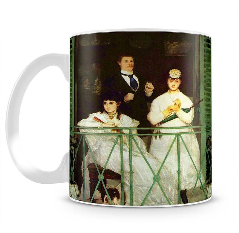 The Balcony by Manet Mug - Canvas Art Rocks - 2