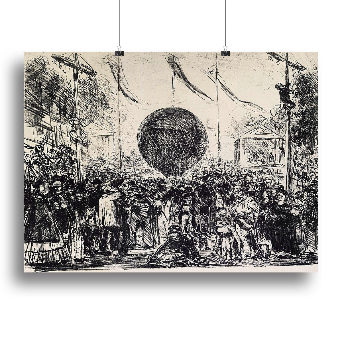 The Balloon by Manet Canvas Print or Poster