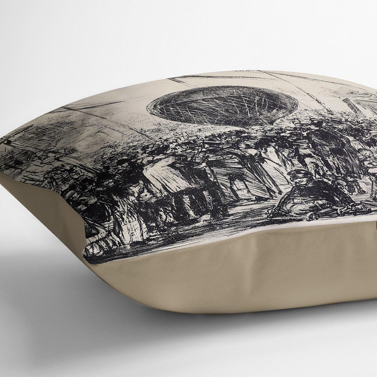 The Balloon by Manet Throw Pillow