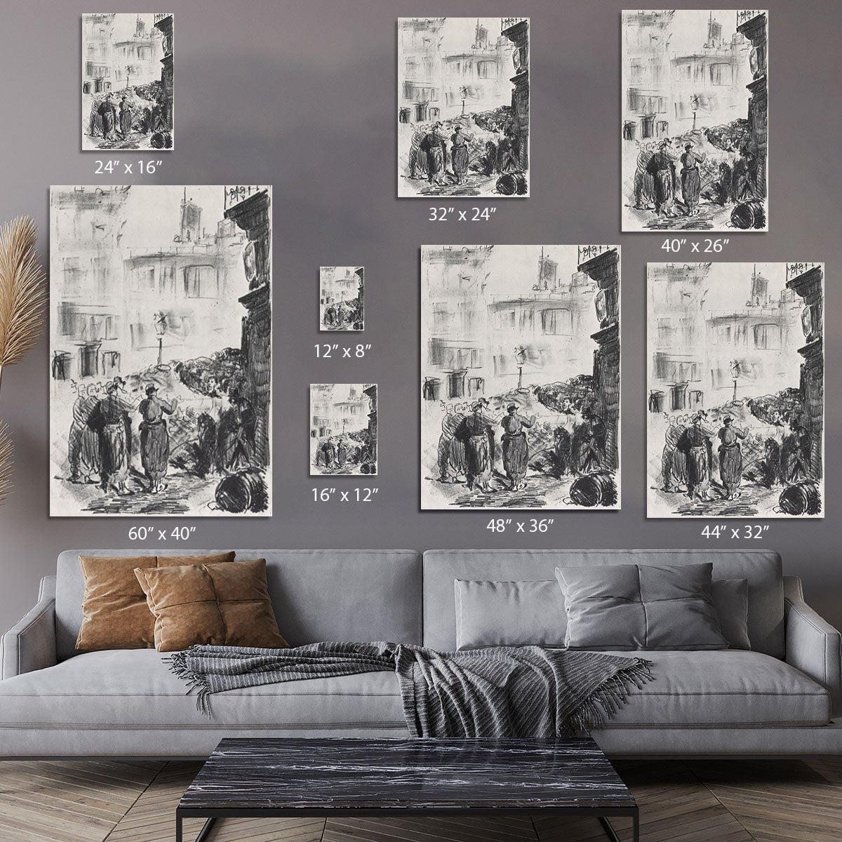The Barricade by Manet Canvas Print or Poster