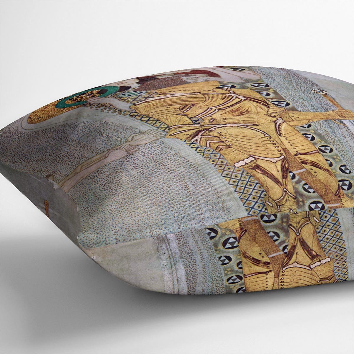 The Beethoven Freize by Klimt Throw Pillow