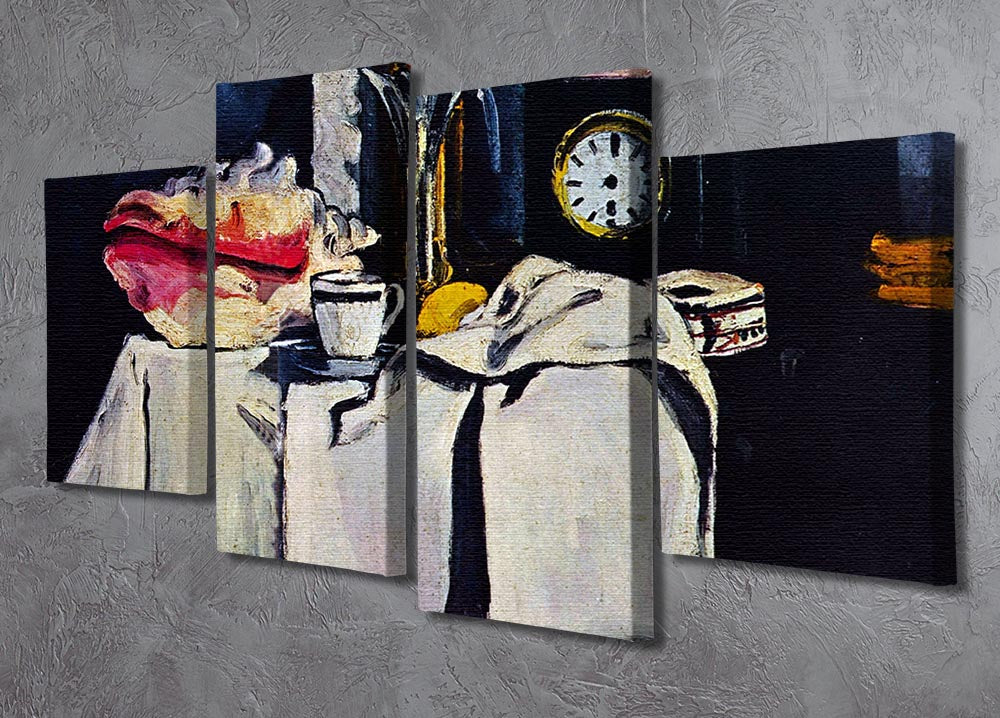 The Black Marmour by Cezanne 4 Split Panel Canvas - Canvas Art Rocks - 2