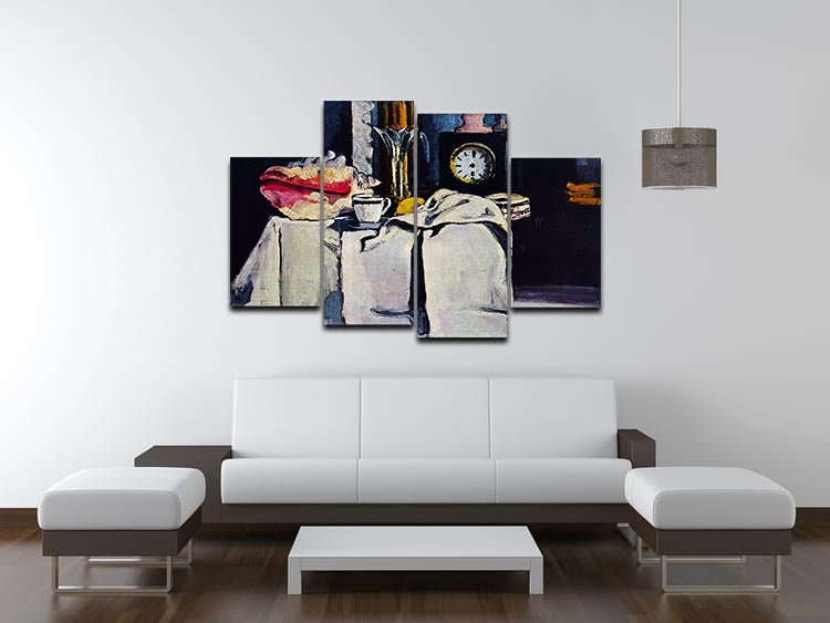 The Black Marmour by Cezanne 4 Split Panel Canvas - Canvas Art Rocks - 3