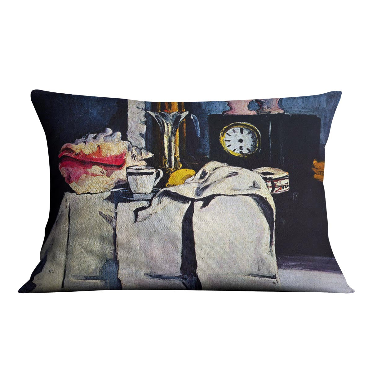 The Black Marmour by Cezanne Cushion - Canvas Art Rocks - 4