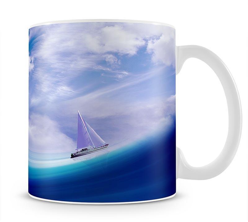 The Blue Sea Mug - Canvas Art Rocks - 1