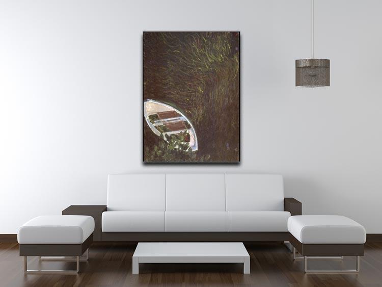 The Boat by Monet Canvas Print & Poster - Canvas Art Rocks - 4