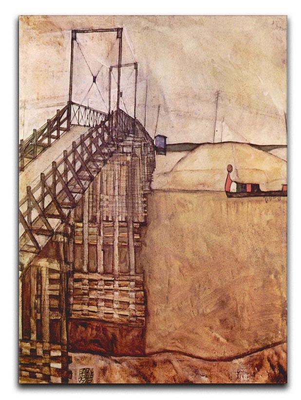 The Bridge by Egon Schiele Canvas Print or Poster - Canvas Art Rocks - 1