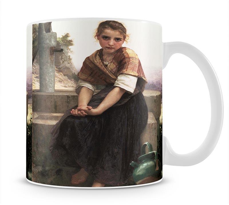 The Broken Pitcher By Bouguereau Mug - Canvas Art Rocks - 1