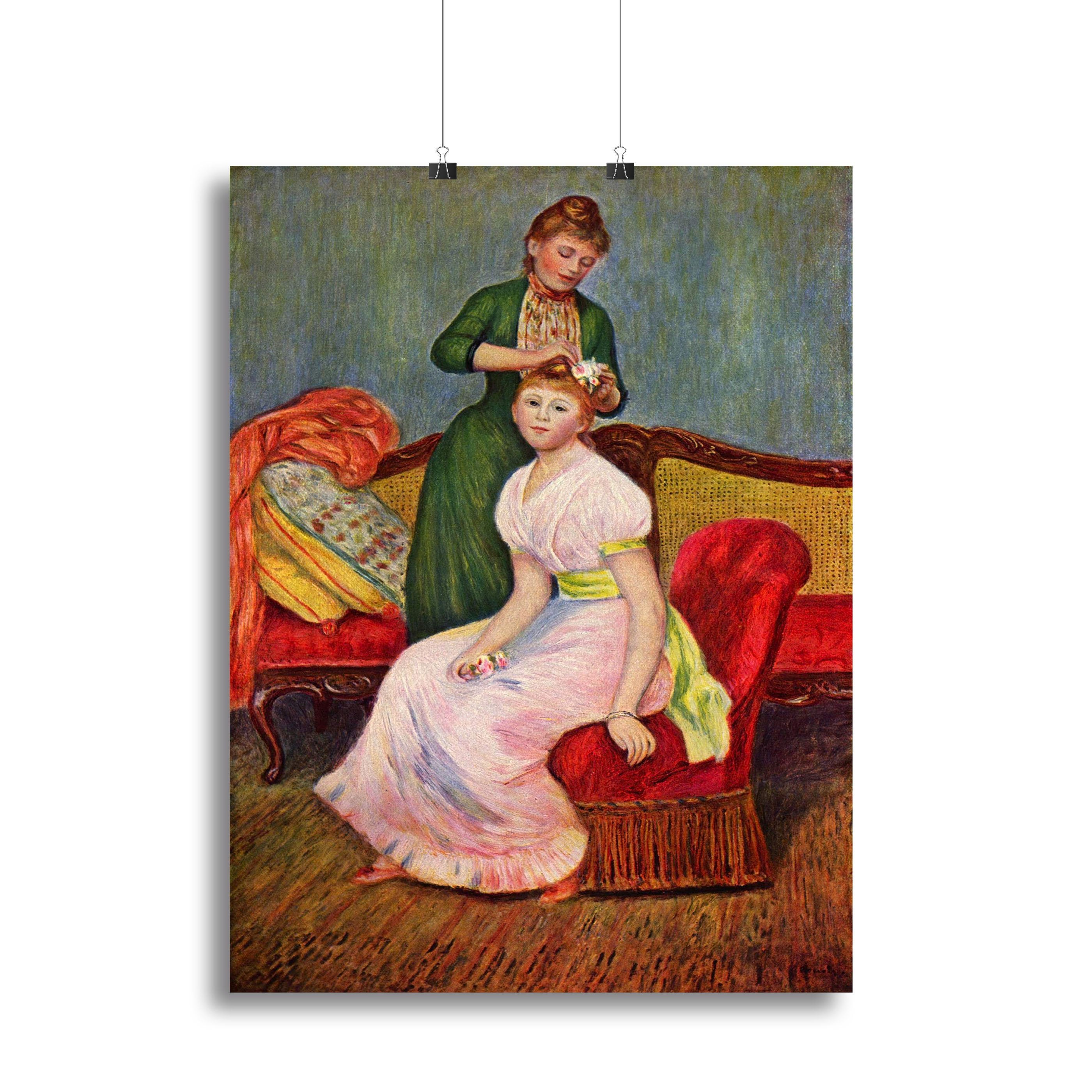 The Coiffoire by Renoir Canvas Print or Poster