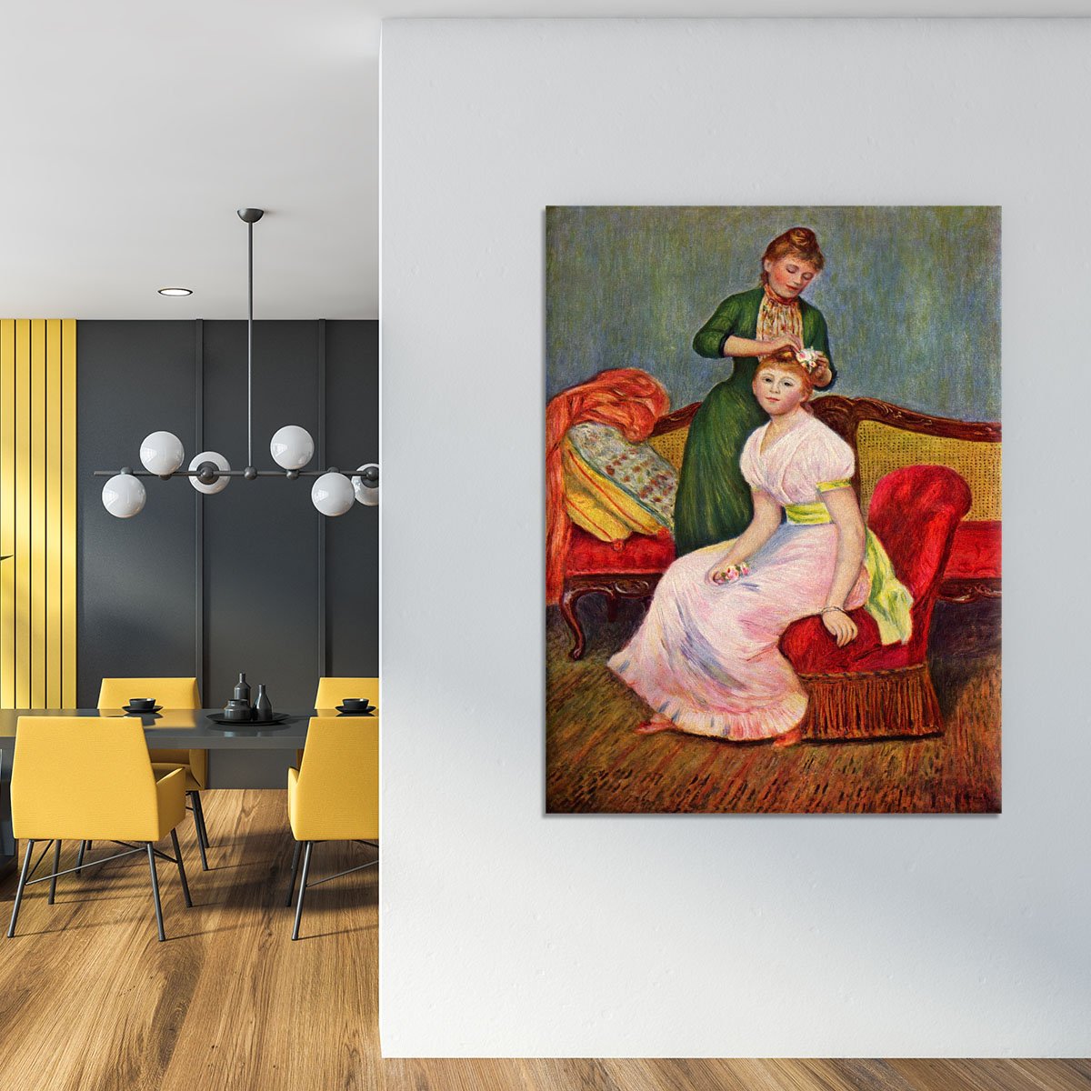 The Coiffoire by Renoir Canvas Print or Poster