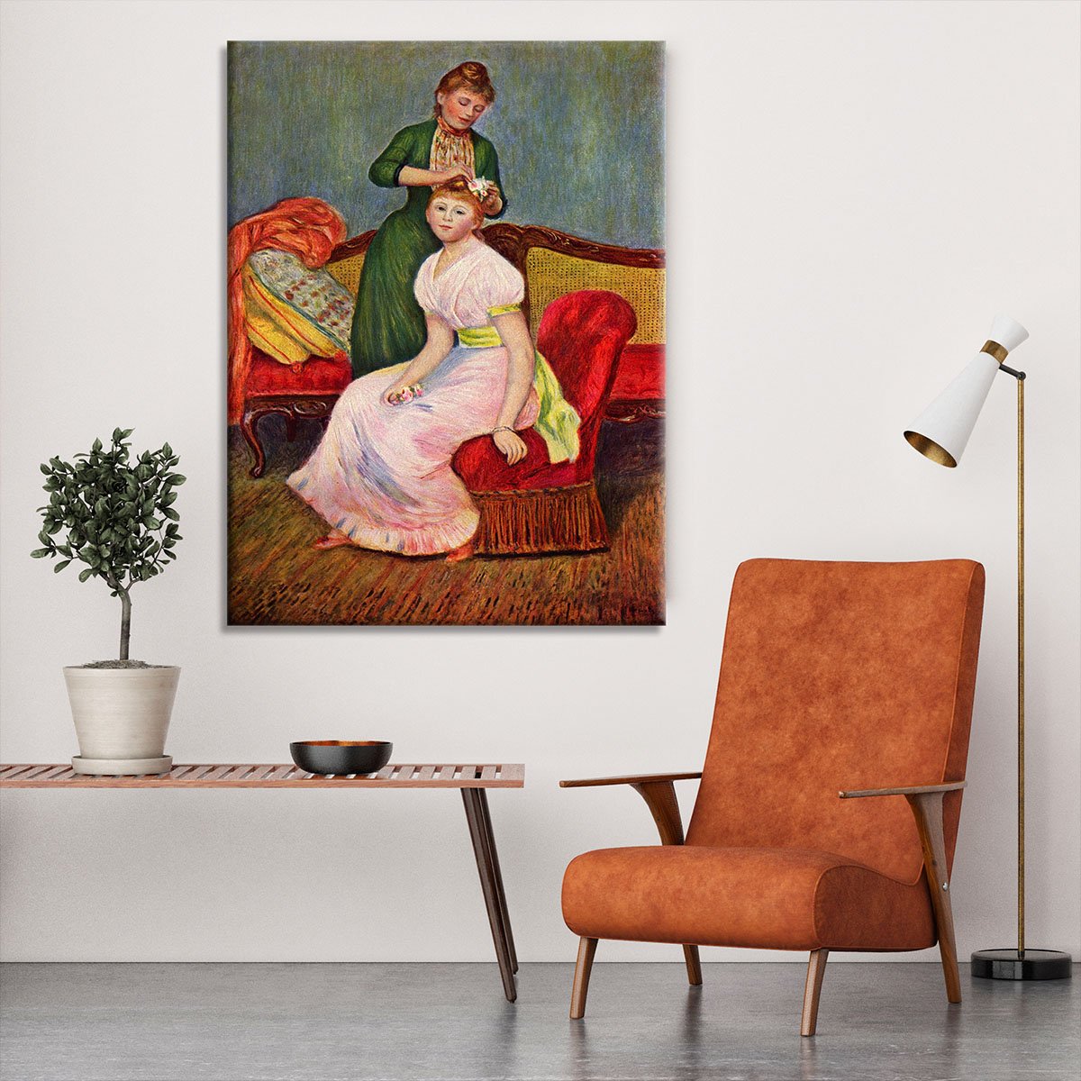 The Coiffoire by Renoir Canvas Print or Poster