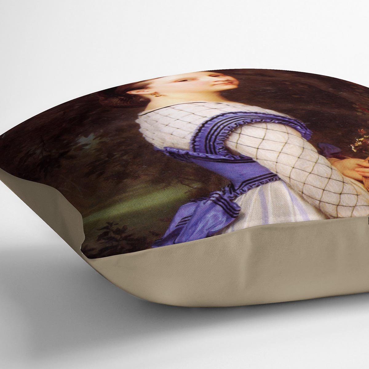 The Countess de Montholon By Bouguereau Throw Pillow