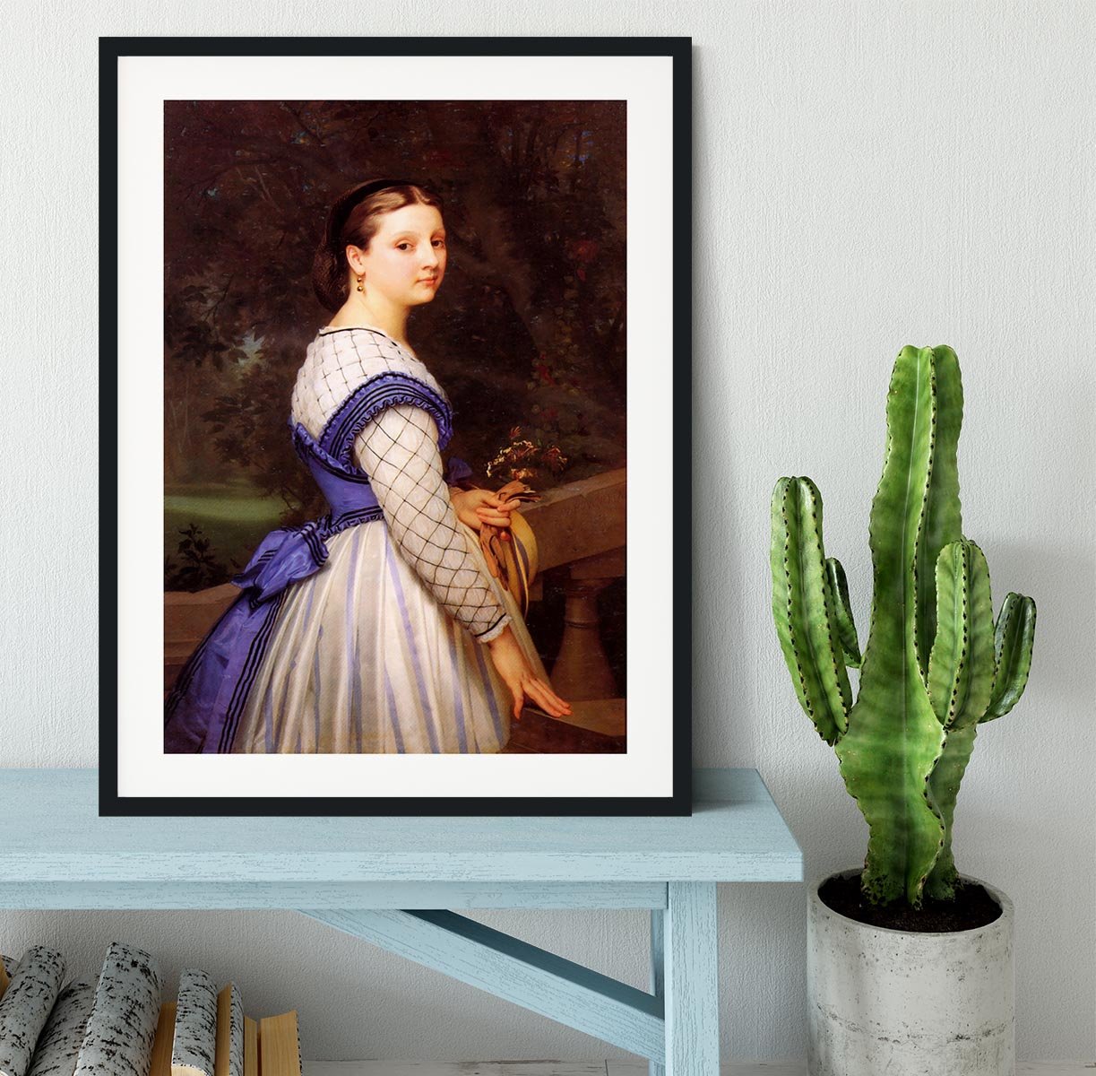 The Countess de Montholon By Bouguereau Framed Print - Canvas Art Rocks - 1