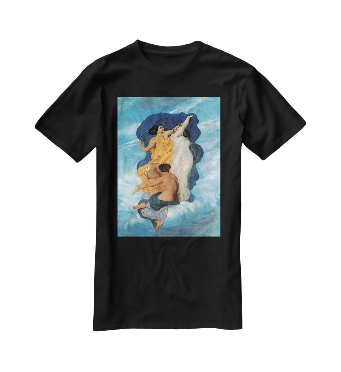 The Dance By Bouguereau T-Shirt - Canvas Art Rocks - 1