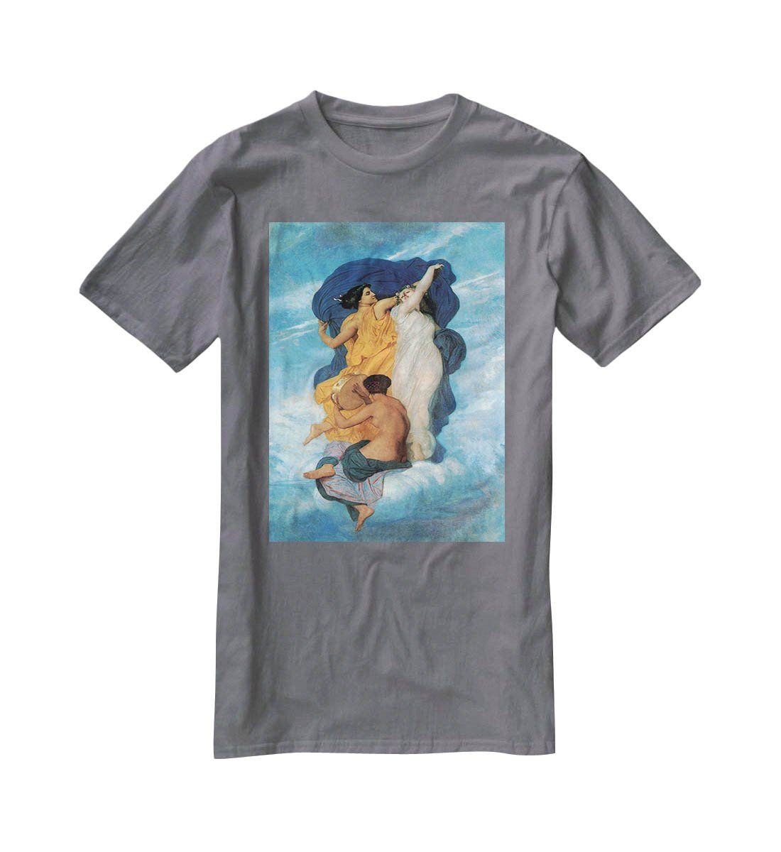 The Dance By Bouguereau T-Shirt - Canvas Art Rocks - 3