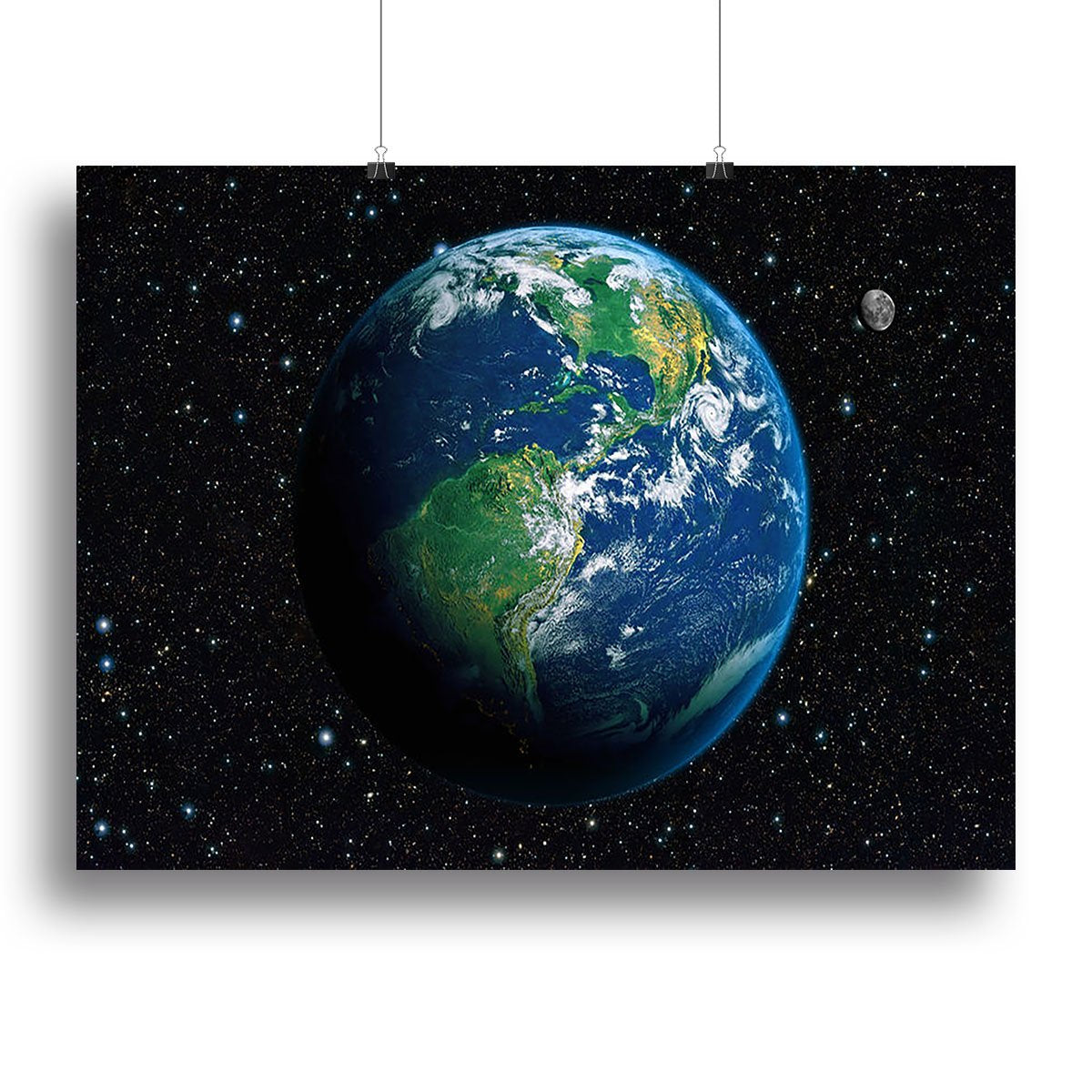 The Earth from space Canvas Print or Poster