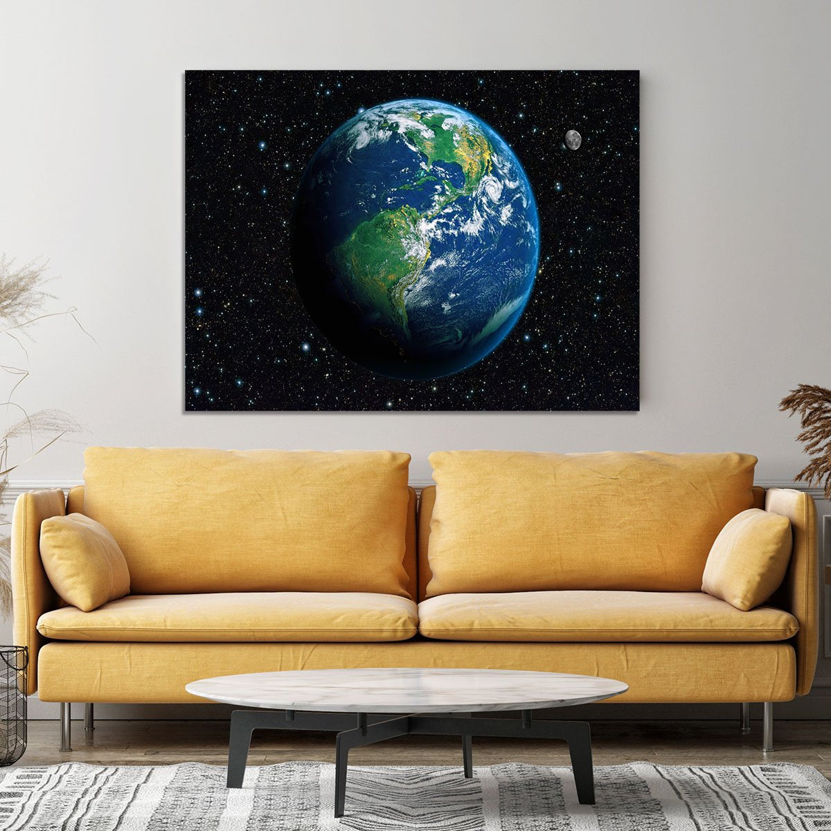 The Earth from space Canvas Print or Poster