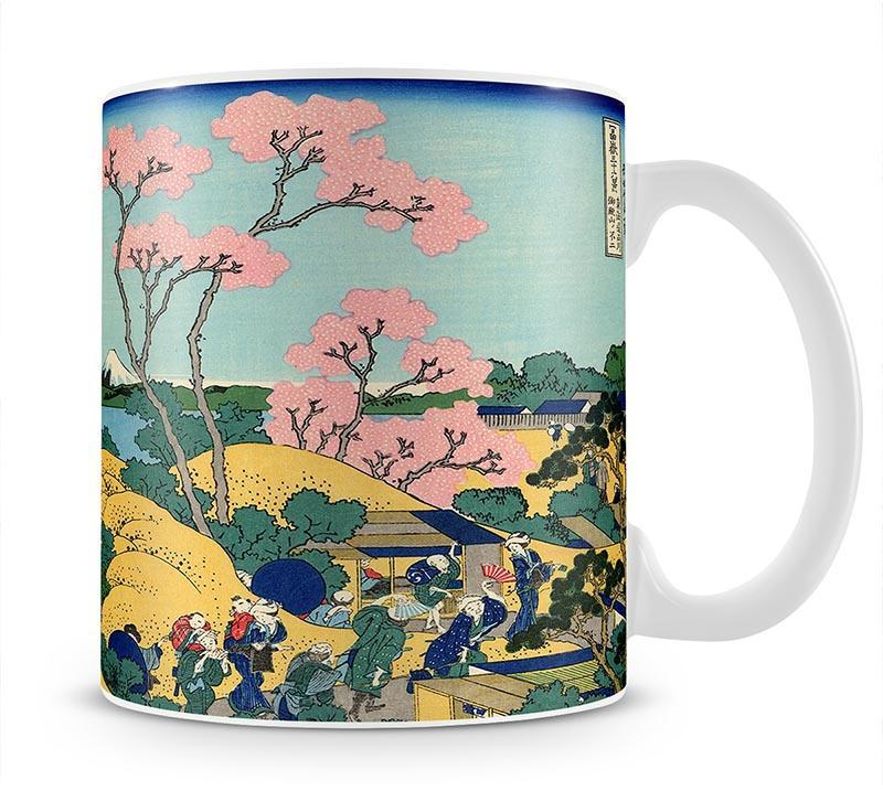 The Fuji from Gotenyama by Hokusai Mug - Canvas Art Rocks - 1