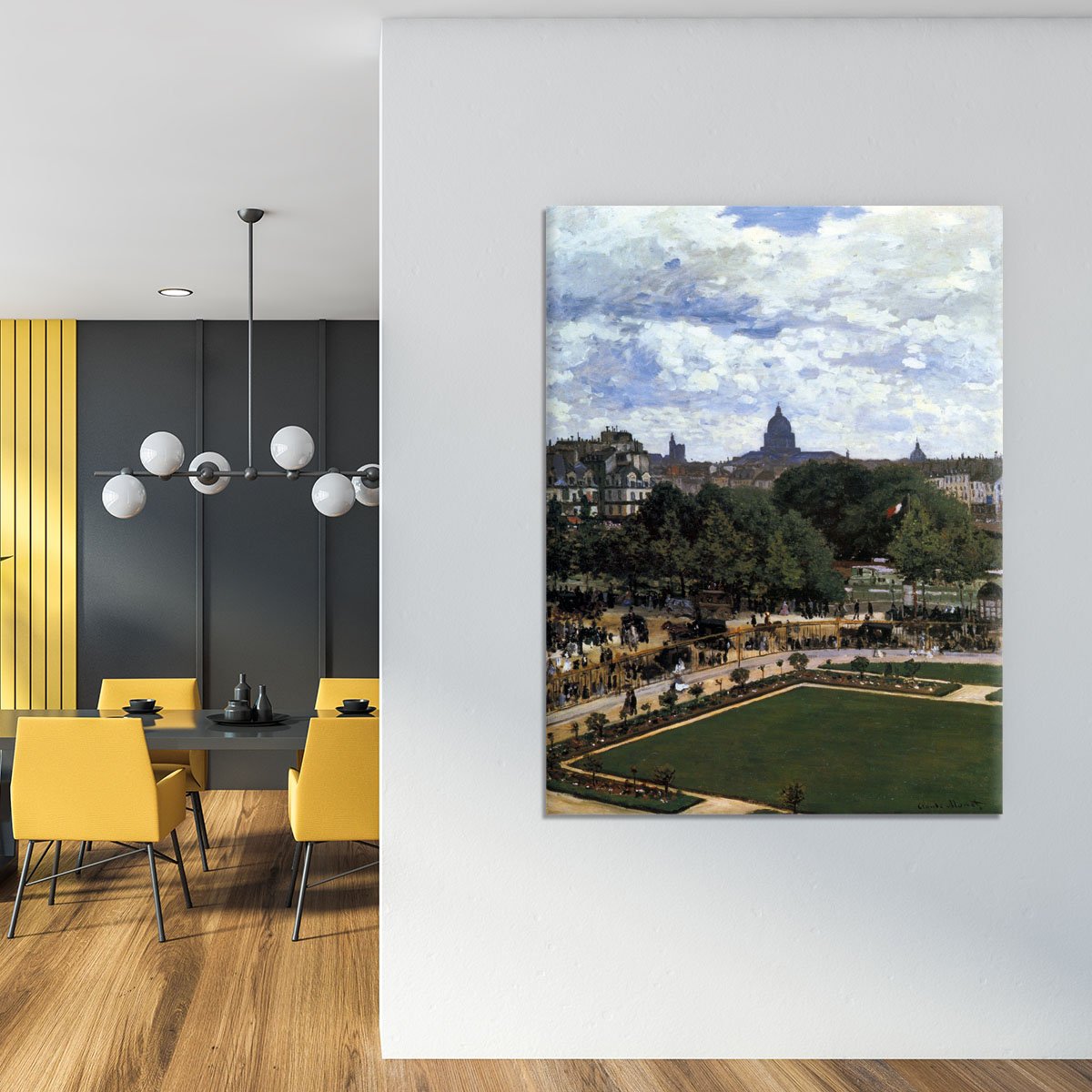 The Garden of the Infanta by Monet Canvas Print or Poster