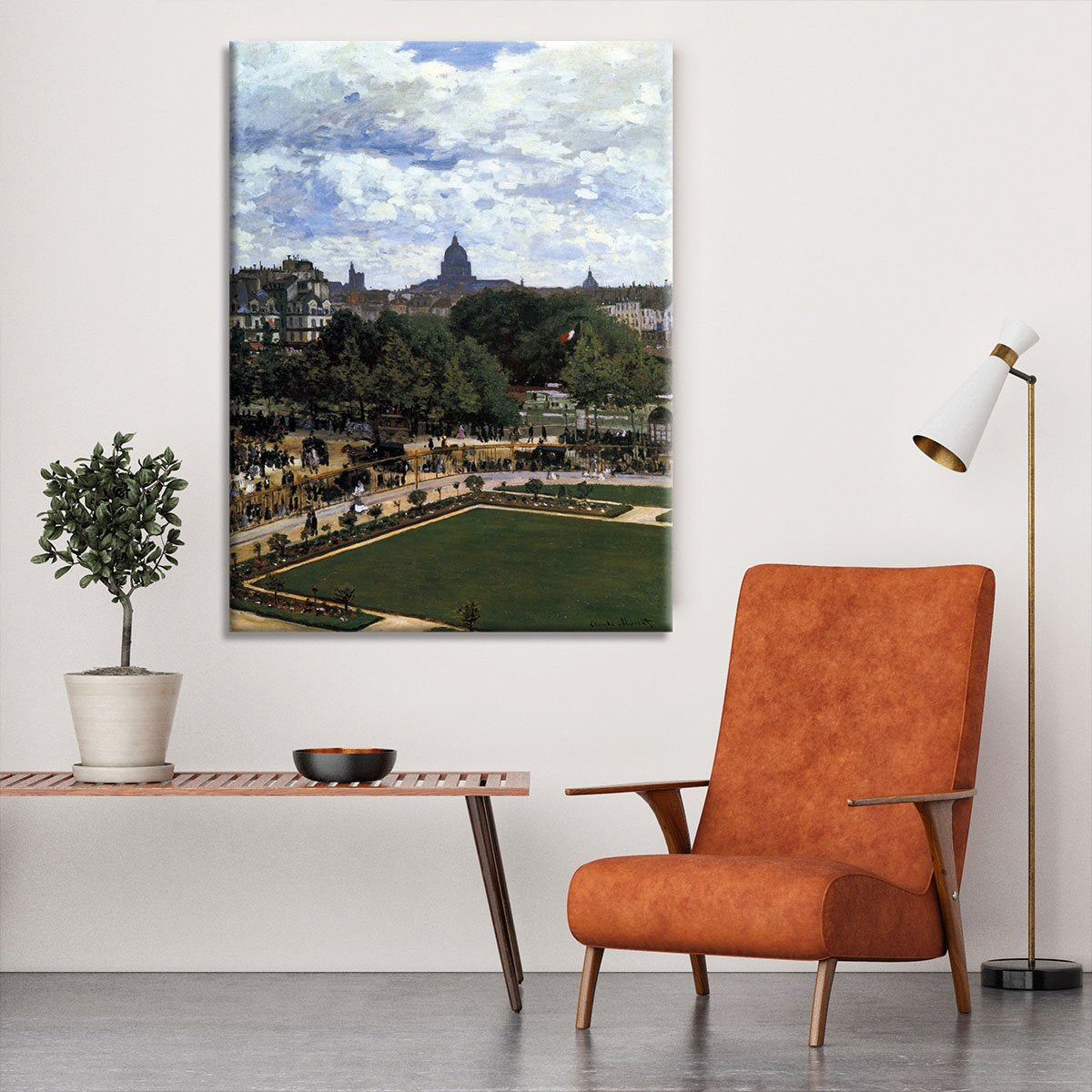 The Garden of the Infanta by Monet Canvas Print or Poster