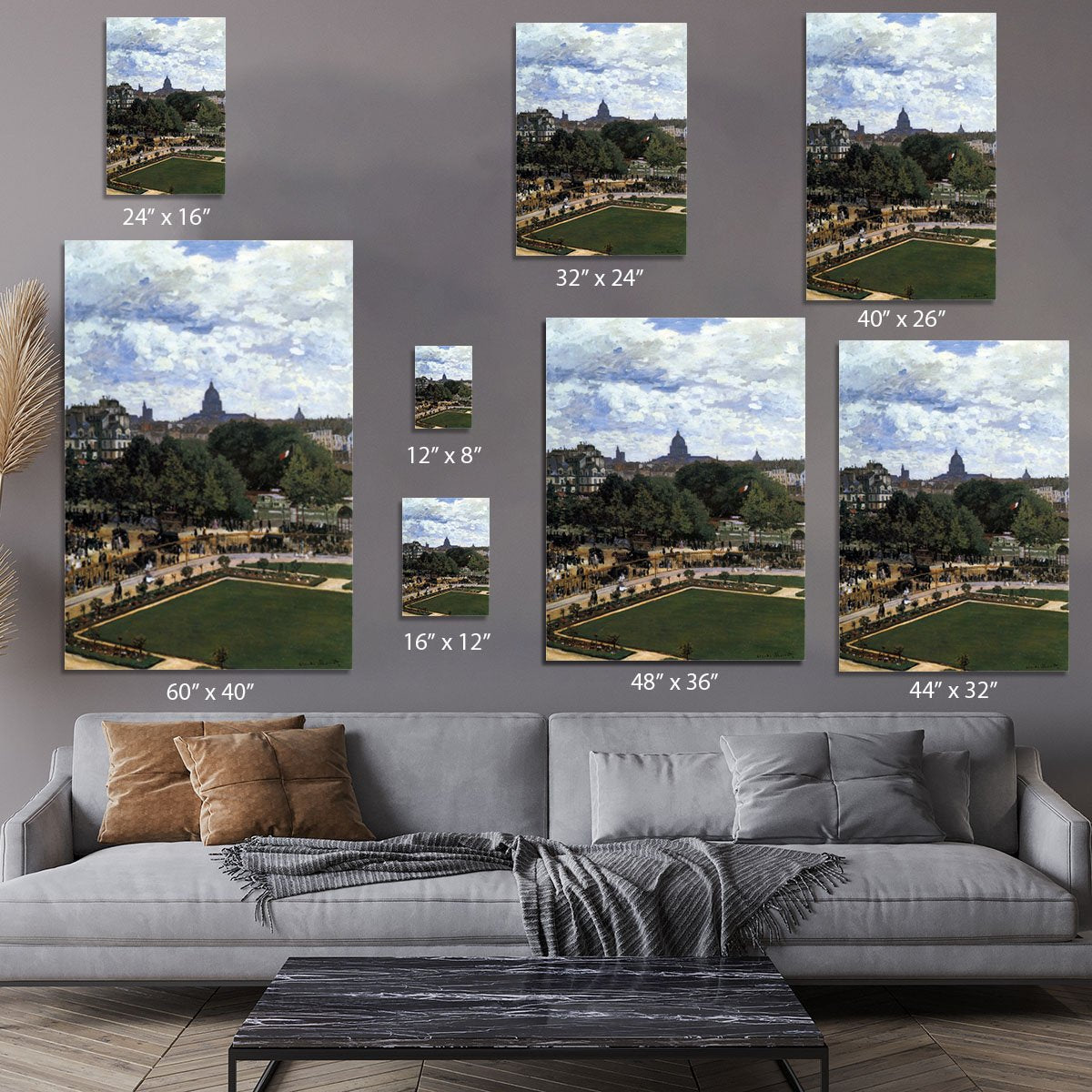 The Garden of the Infanta by Monet Canvas Print or Poster