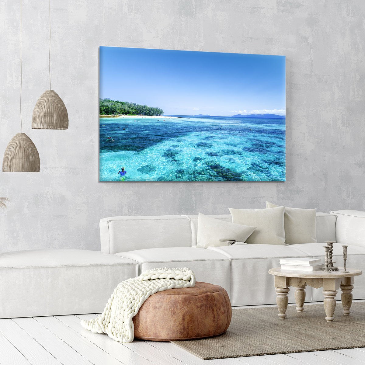 The Great Barrier Reef Canvas Print or Poster