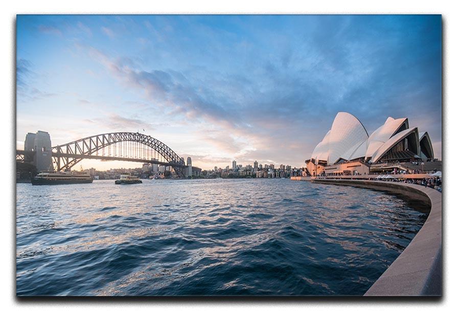 The Harbour Bridge Canvas Print or Poster  - Canvas Art Rocks - 1