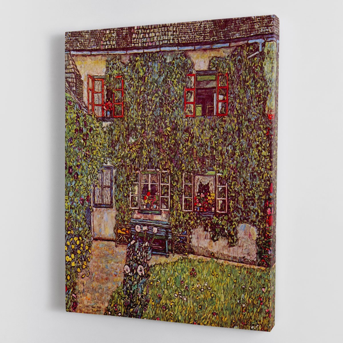 The House of Guard by Klimt Canvas Print or Poster