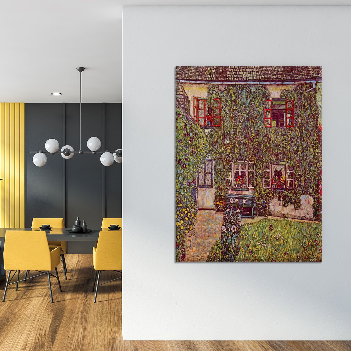 The House of Guard by Klimt Canvas Print or Poster