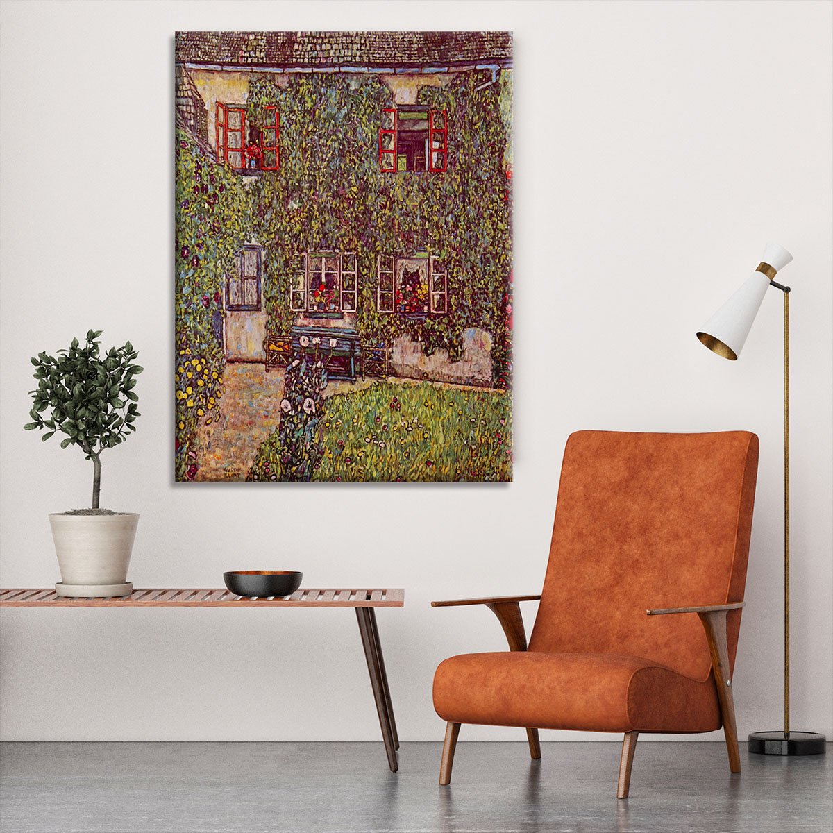 The House of Guard by Klimt Canvas Print or Poster