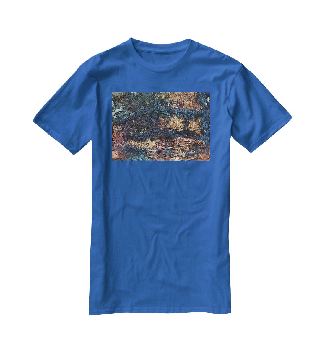 The Japanese Bridge 2 T-Shirt - Canvas Art Rocks - 2