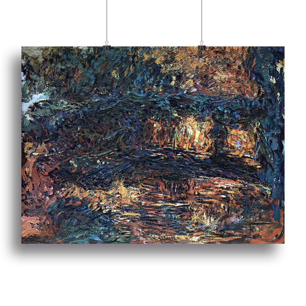 The Japanese Bridge 2 Canvas Print or Poster