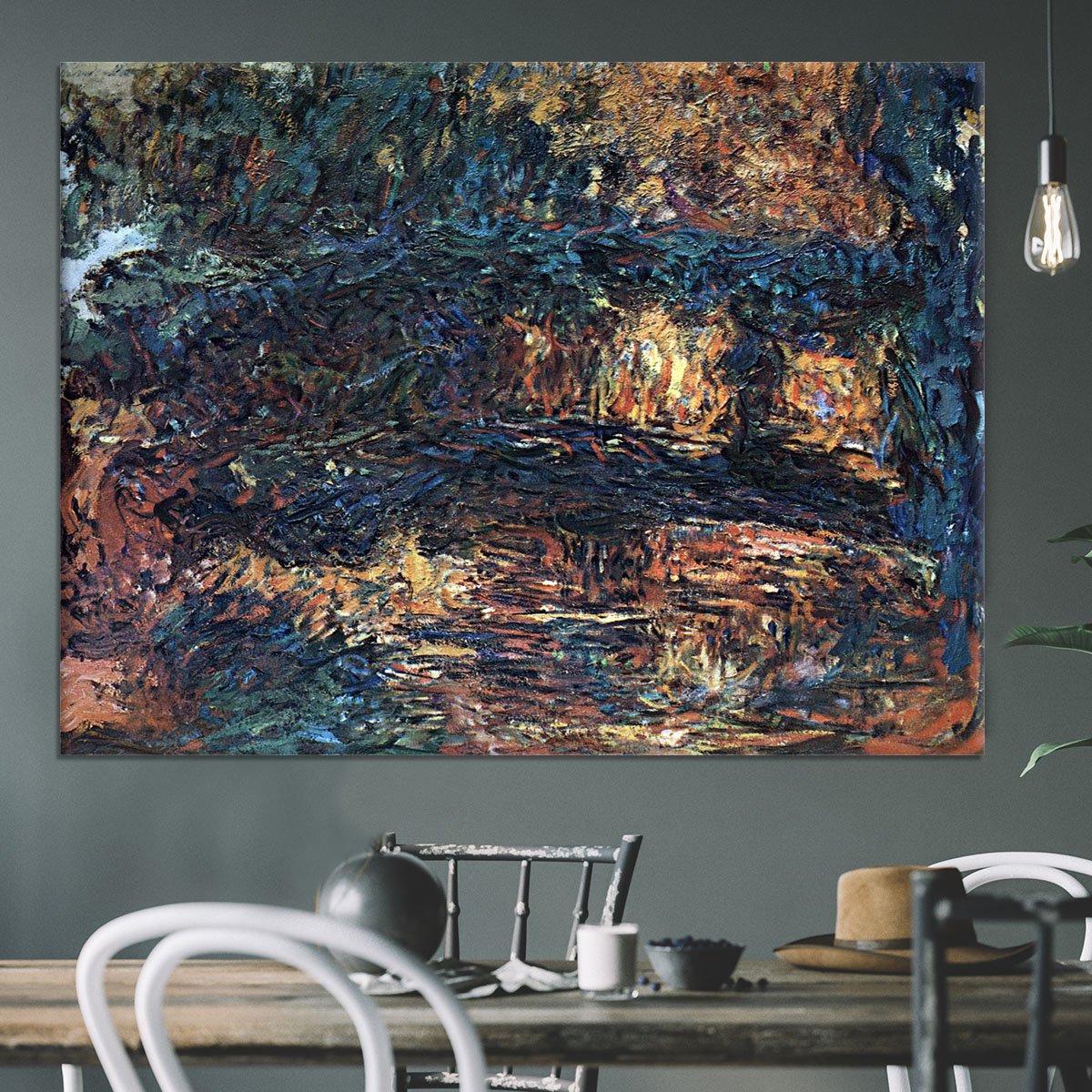 The Japanese Bridge 2 Canvas Print or Poster