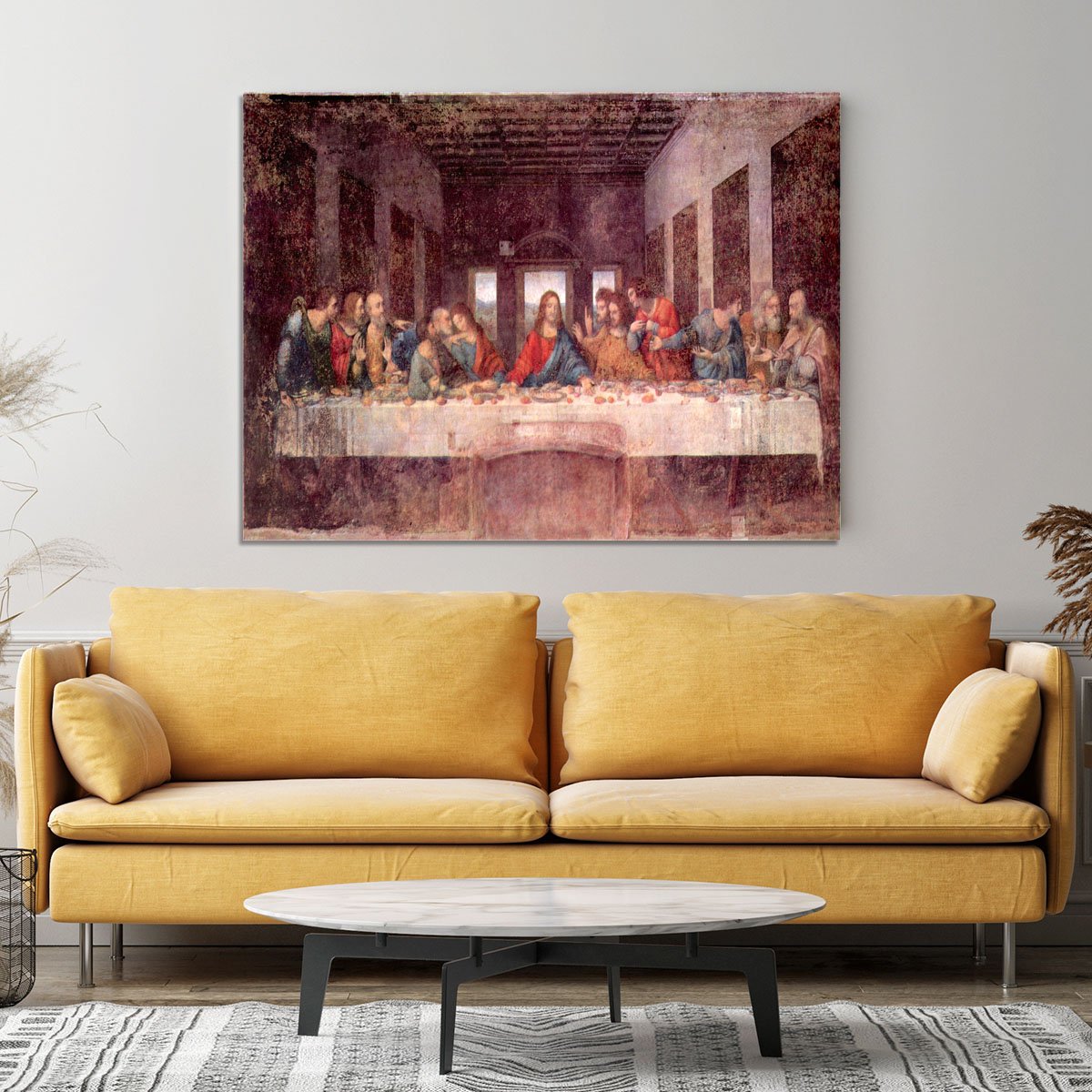 The Last Supper by Da Vinci Canvas Print or Poster