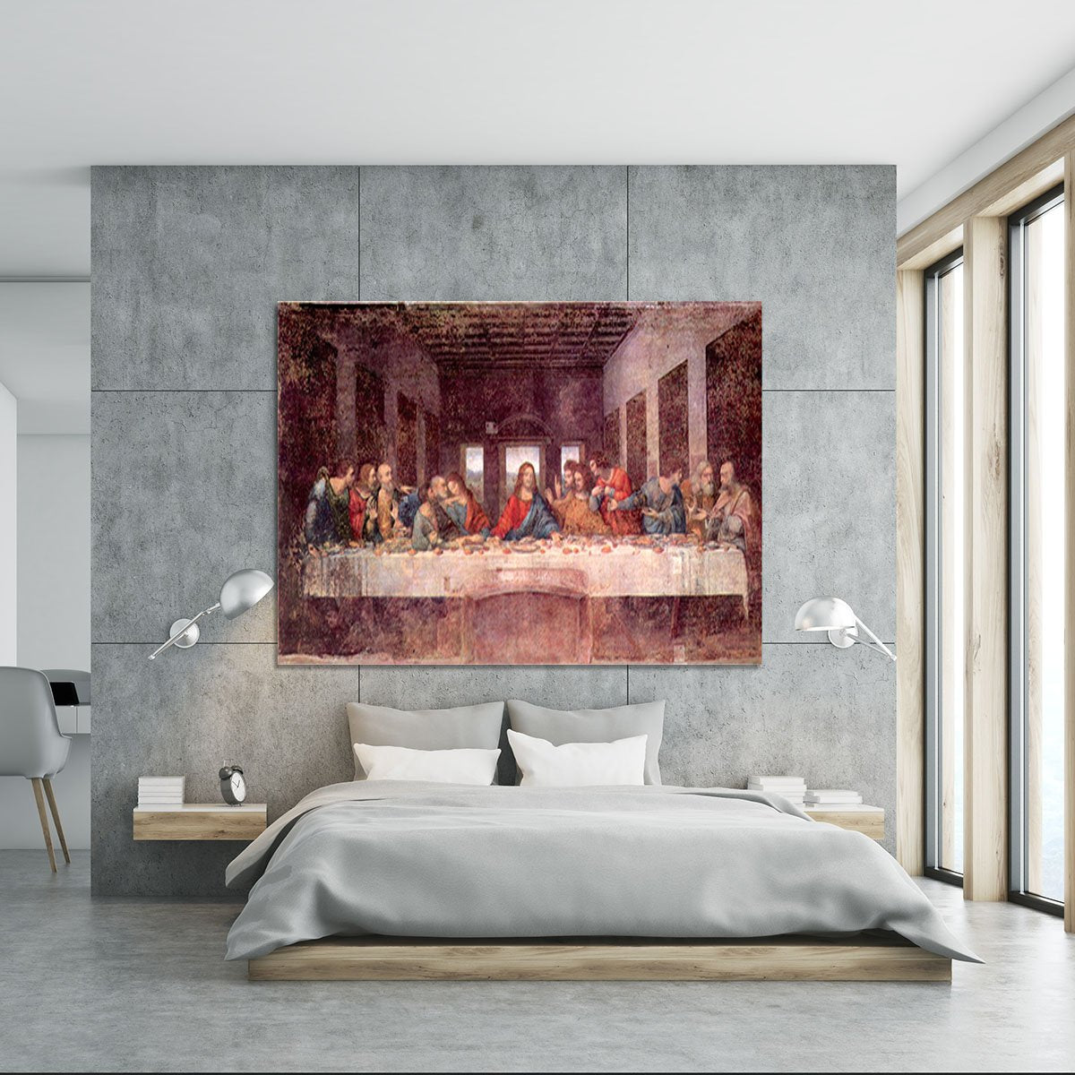 The Last Supper by Da Vinci Canvas Print or Poster