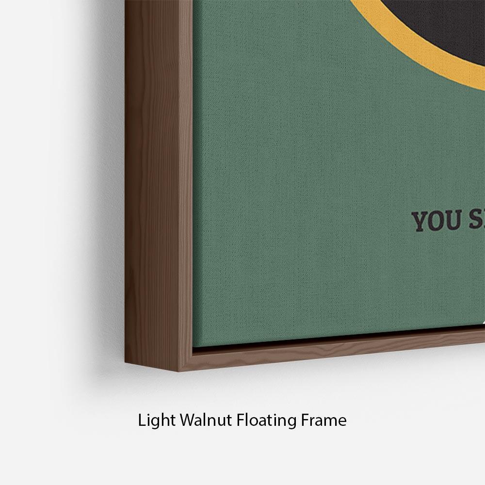 The Lord Of The Rings Fellowship If The Ring Minimal Movie Floating Frame Canvas - Canvas Art Rocks - 8