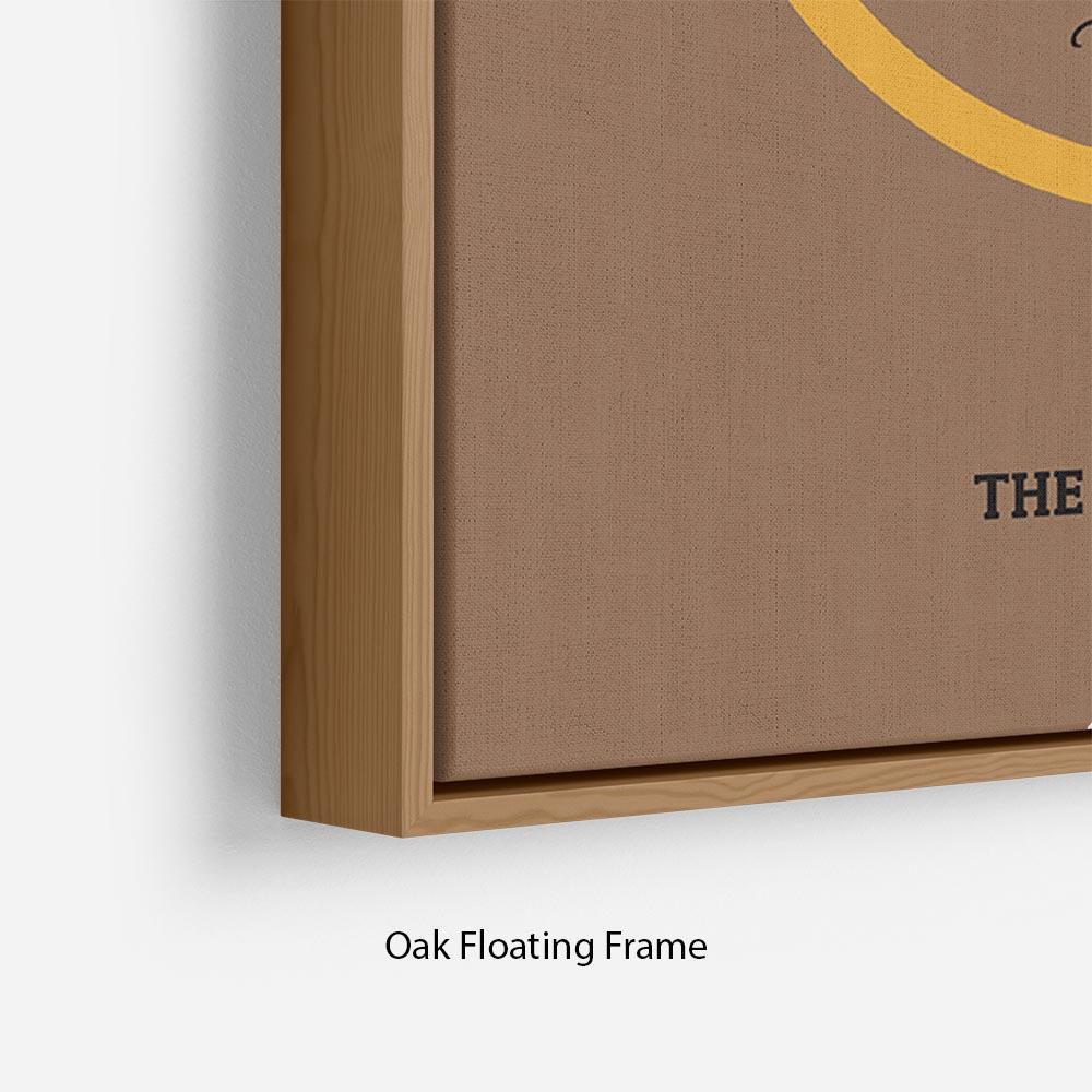 The Lord Of The Rings The Return Of The King Minimal Movie Floating Frame Canvas - Canvas Art Rocks - 10
