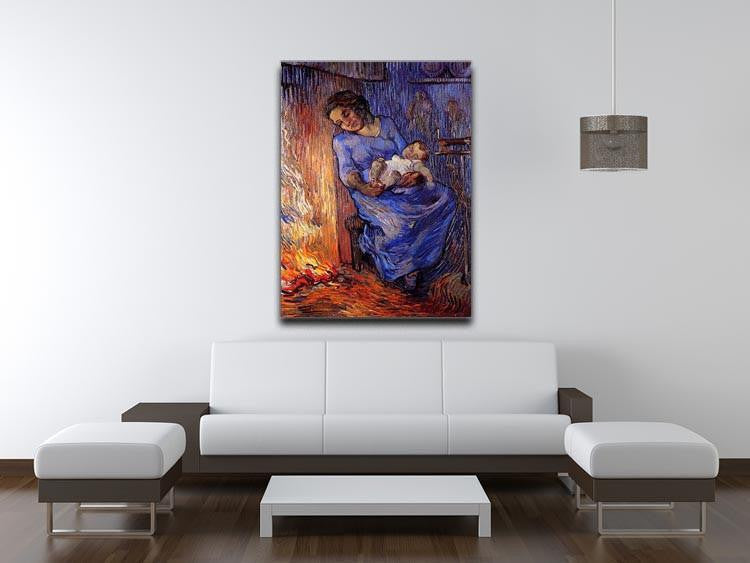 The Man is at Sea after Demont-Breton by Van Gogh Canvas Print & Poster - Canvas Art Rocks - 4