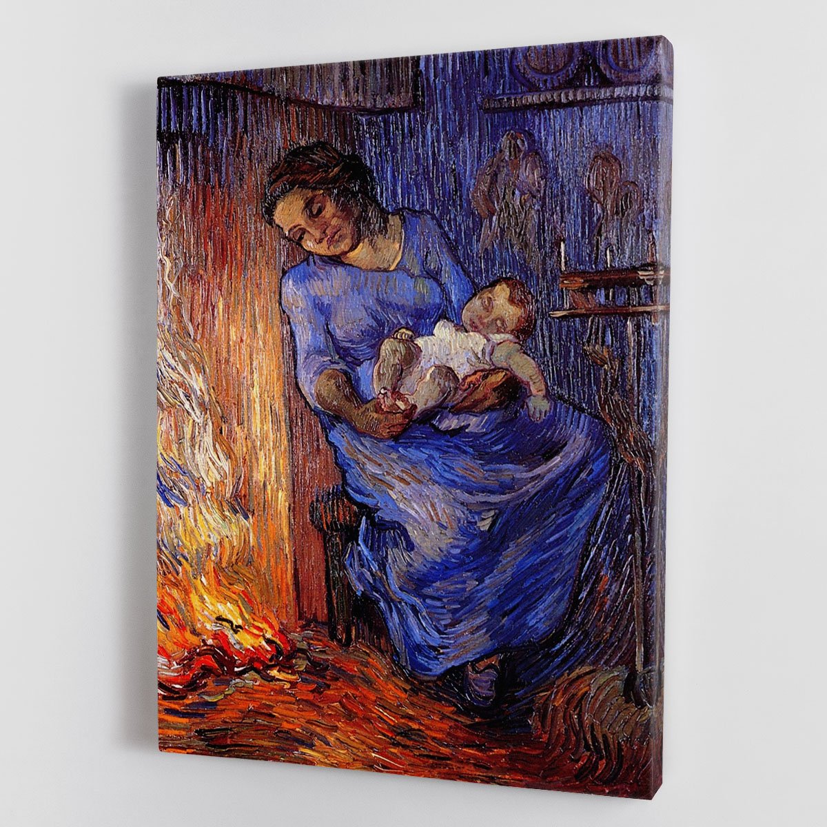 The Man is at Sea after Demont-Breton by Van Gogh Canvas Print or Poster