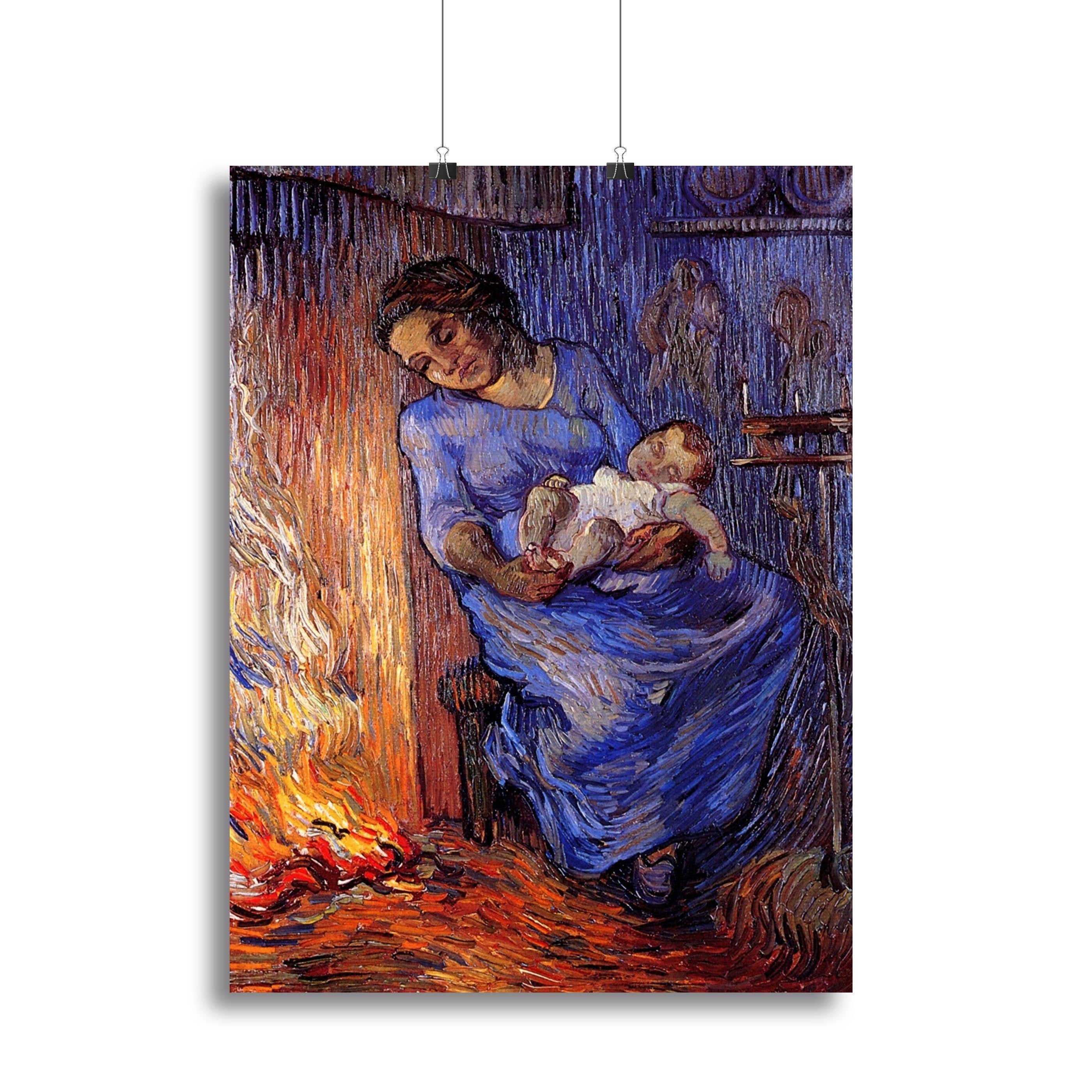 The Man is at Sea after Demont-Breton by Van Gogh Canvas Print or Poster