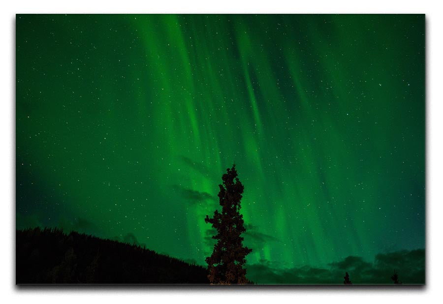 The Northern Lights Print - Canvas Art Rocks - 1