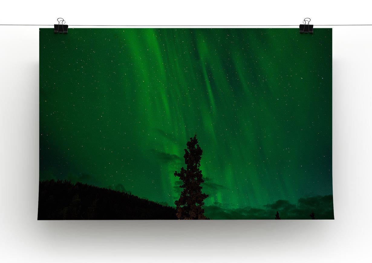 The Northern Lights Print - Canvas Art Rocks - 2
