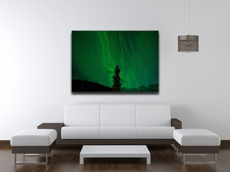 The Northern Lights Print - Canvas Art Rocks - 4