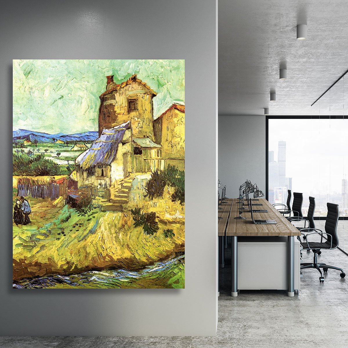 The Old Mill by Van Gogh Canvas Print or Poster