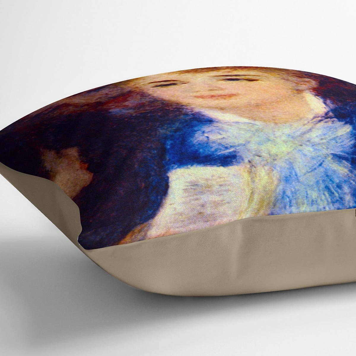 The Perusal of the Part by Renoir Throw Pillow