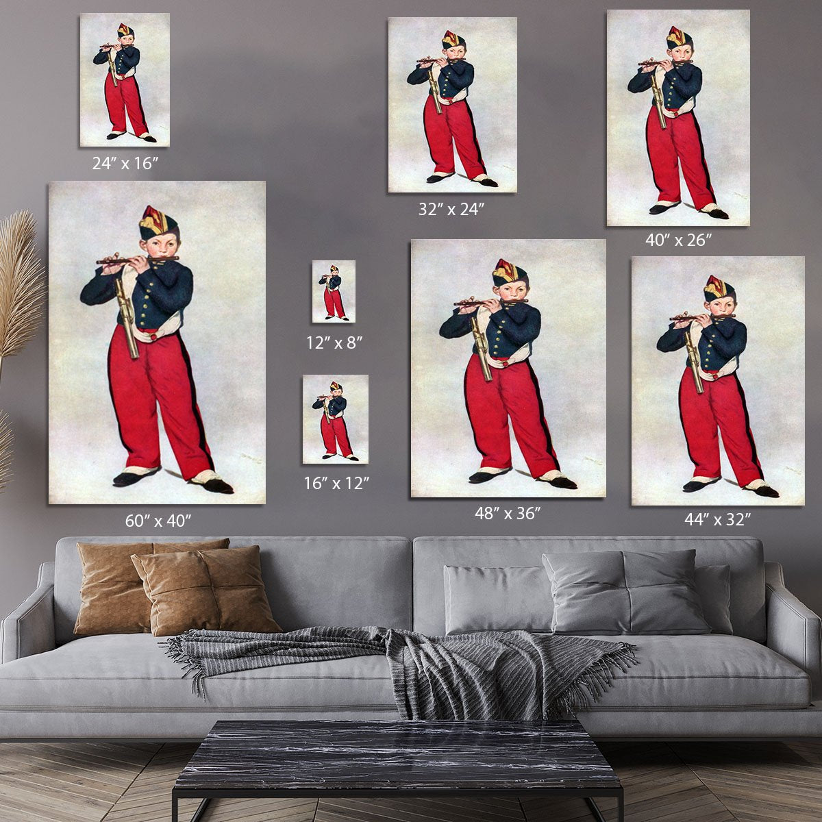 The Piper by Manet Canvas Print or Poster
