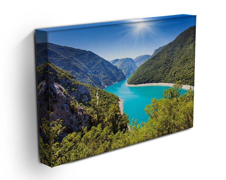 The Piva Canyon Canvas Print or Poster - Canvas Art Rocks - 3