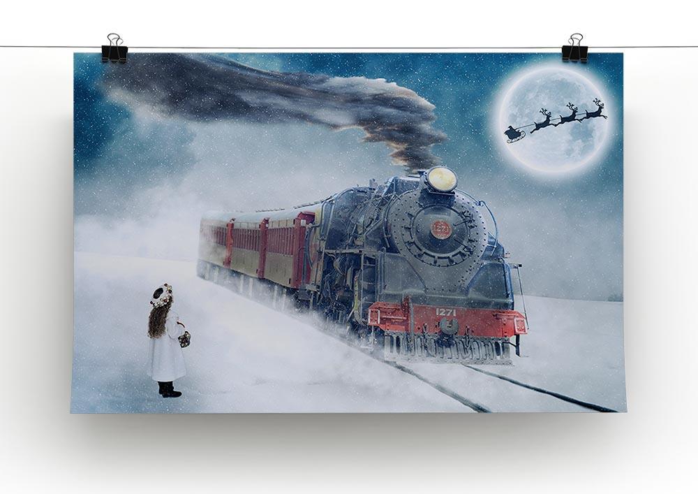 The Polar Express Version 2 Canvas Print or Poster - Canvas Art Rocks - 2