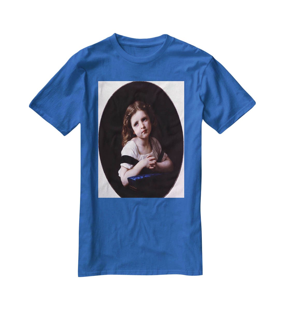 The Prayer By Bouguereau T-Shirt - Canvas Art Rocks - 2