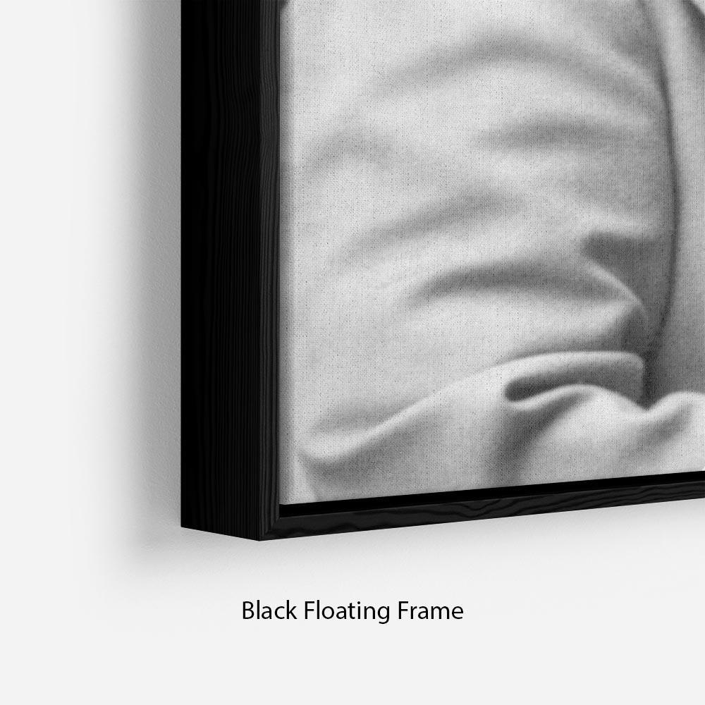 The Queen Mother at Lord Roberts Memorial Workshops in Dundee Floating Frame Canvas